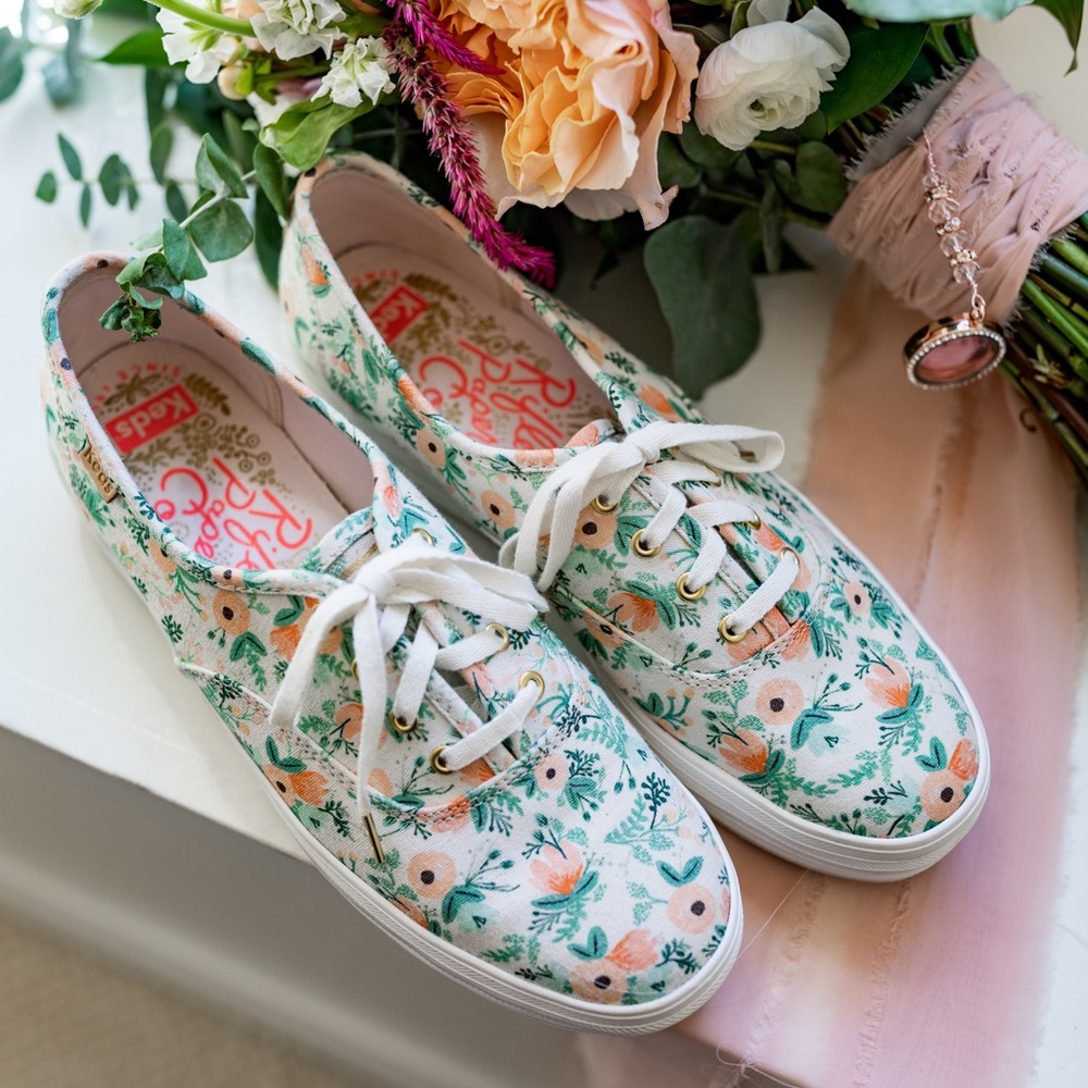 Rifle Paper x Keds Triple Decker Sneakers